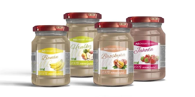 200 g 100% ovocné pyré aj v BIO kvalite