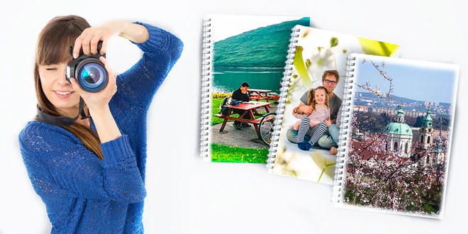 Fotokniha s krúžkovou väzbou