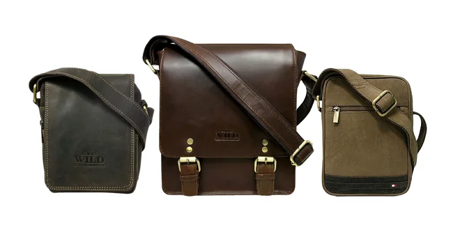 Pánska celokožená taška