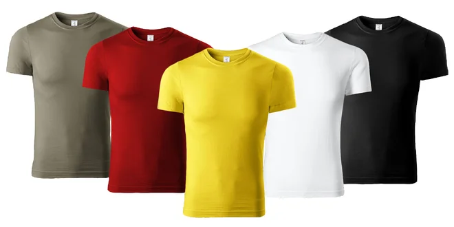 2 ks Ľahké unisex tričká zo 100 % bavlny