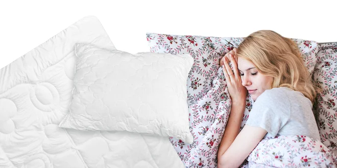 Celoročné prešívané prikrývky a vankúše