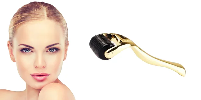 DERMAROLLER 540 GOLD valček na pleť