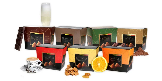 Originálne čokoládové truffles