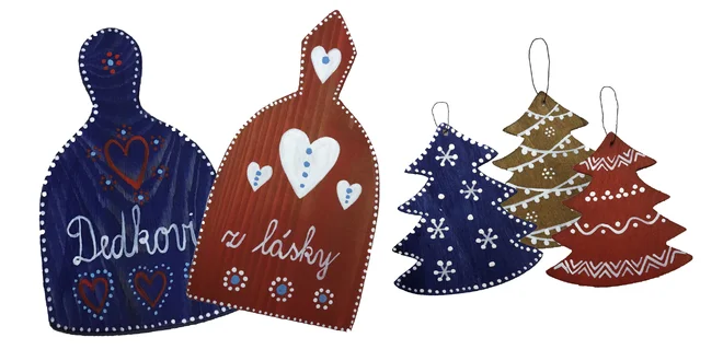 Handmade drevené lopáriky s krásnymi motívmi!