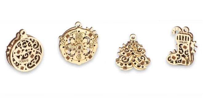 Aj z kľúčenky sa môže stať originálna ozdoba na stromček!