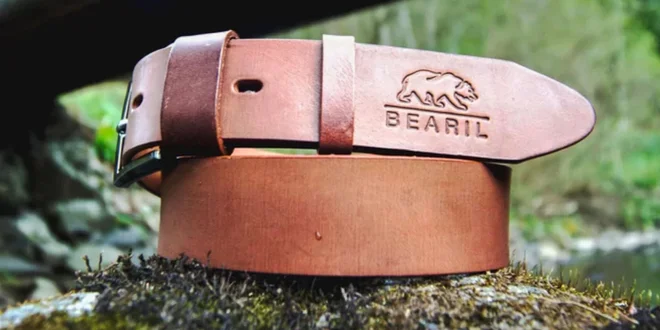 Pánsky opasok z hovädzej kože slovenskej výroby