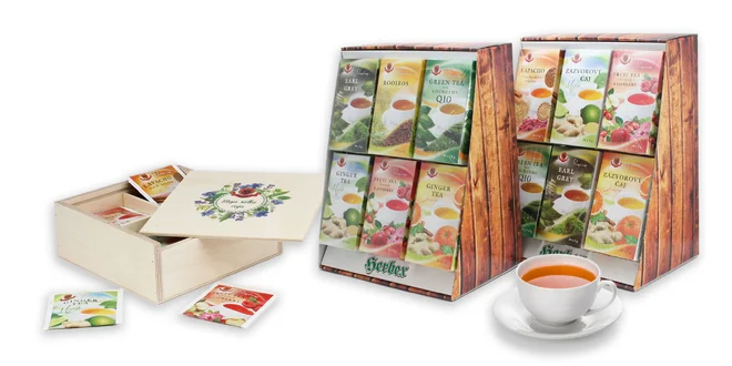 Darčekové sety čajov HERBEX