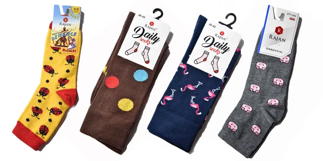 Dámske, pánske a detské ponožky Daily socks s veselými motívmi