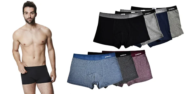 2 ks bambusových a bavlnených boxeriek