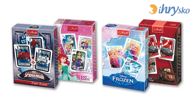 Kartová hra Čierny Peter v 4 rôznych verziách