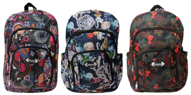 Farebné batohy OR & MI do školy aj na šport