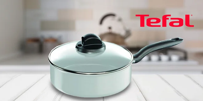 Hlboká panvica s pokrievkou Tefal Ceramic Control