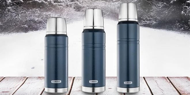 Nerezové termosky značky Curver v troch objemoch