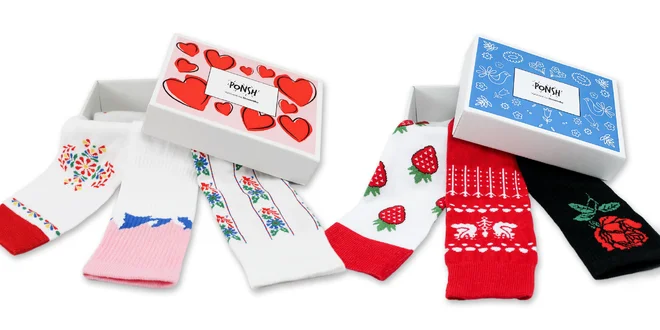Slovenské ponožky v originálnych baleniach