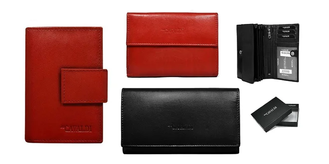 Dámske kožené peňaženky Cavaldi