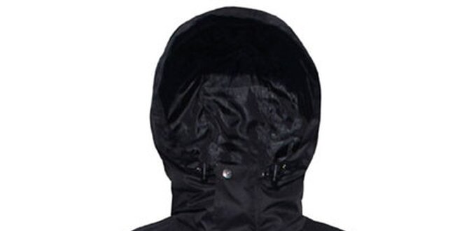 Pánská snowboardová bunda značky Humdrum v černomodré kombinaci barev