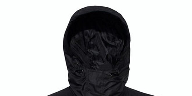 Pánská streetová zimní bunda značky Humdrum v černé barvě