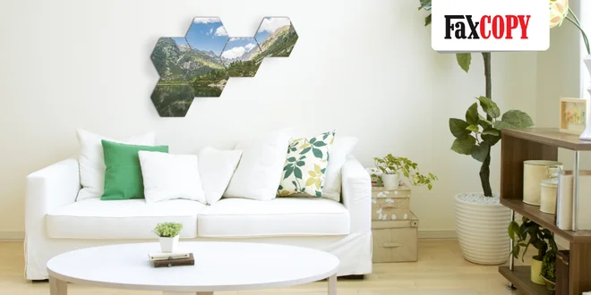 Šestuholníkový obraz s vlastnou potlačou