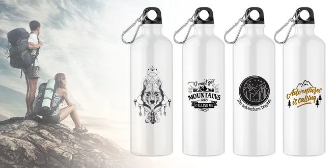 Štýlové a odolné turistické fľaše na vaše cesty