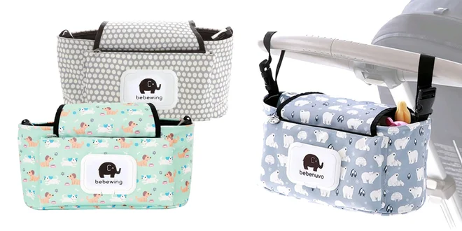 Praktické tašky na kočík v 6 farbách