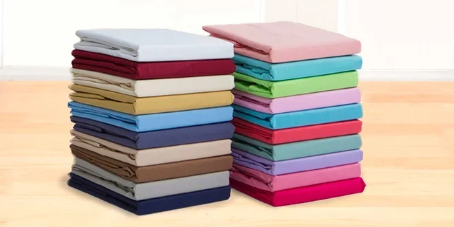 Froté napínacie prestieradlá - veľa farieb a veľkostí