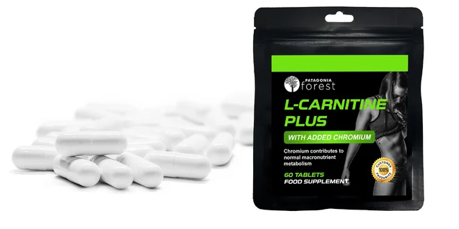 Podpora chudnutia: balenie 60 tabliet L-Karnitín Plus