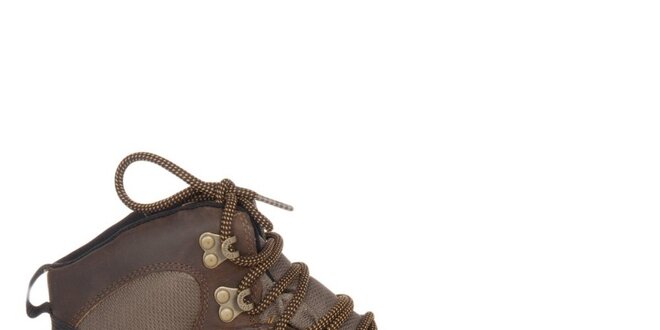 Pánské čokoládově hnědé outdoorové kotníčkové boty Timberland