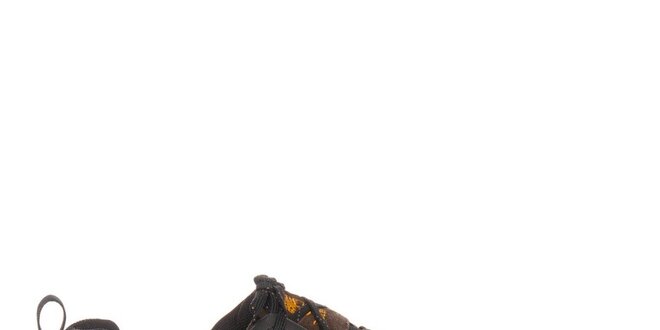 Pánské hnědo-černé nízké trekové boty Timberland