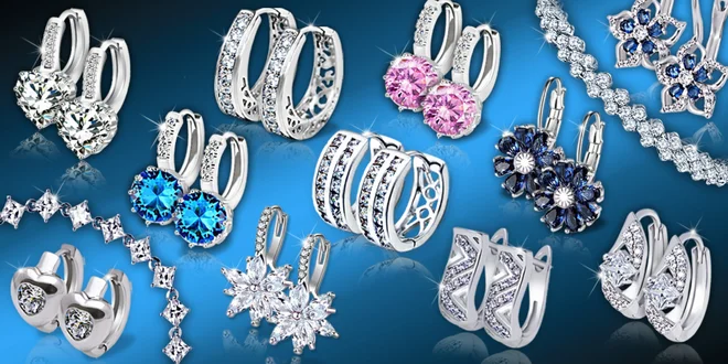 Prekrásne náušnice a náramky z kolekcie Brillance