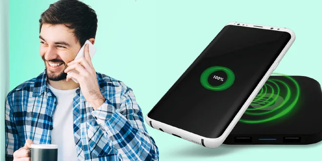 Bezdrôtový nabíjací panel pre mobilné telefóny