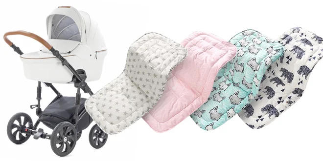 Hrejivé podložky nielen do kočíka – viac vzorov