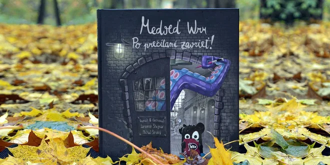 Kniha, pexeso či vystrihovačka "Medveď Wrr"