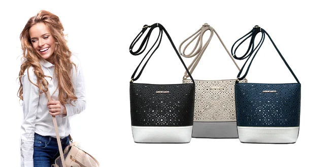 Dámske talianske crossbody kabelky Monica&Co