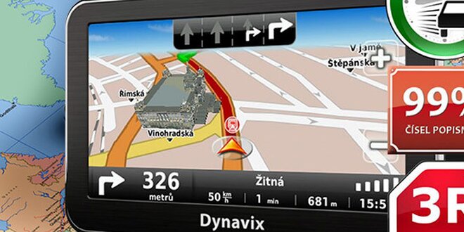 Navigace Dynavix 10 Nano Evropa 3R