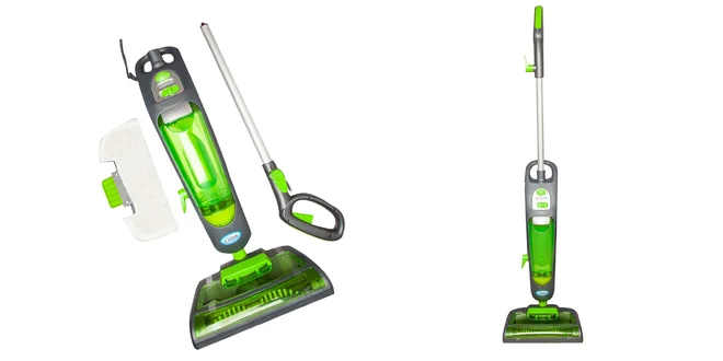 Šikovný parný čistič na podlahy Aqua Laser Special Edition 2v1