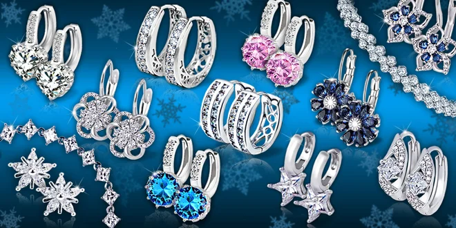 Prekrásne náušnice a náramky z kolekcie Brillance