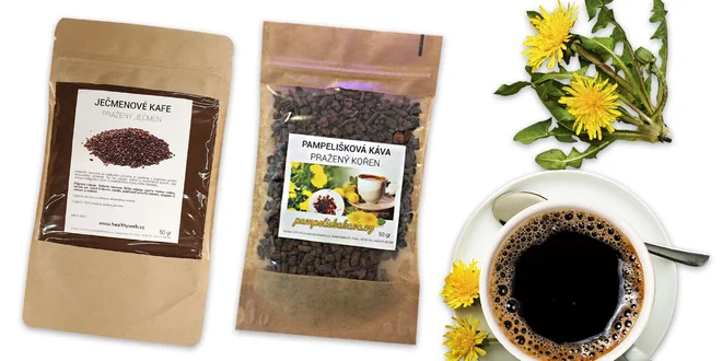 Zdravá káva z jačmeňa či púpavy bez kofeínu