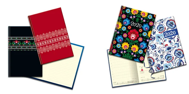 Praktické zápisníky a diáre na rok 2020