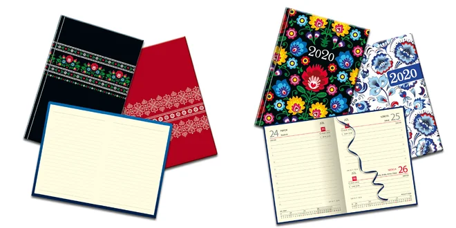 Praktické zápisníky a diáre na rok 2020