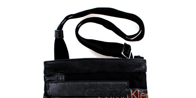 Panská malá černá taška přes rameno Calvin Klein