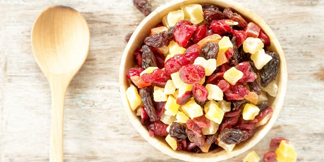 Balíčky sušeného ovocia: 7 rôznych druhov