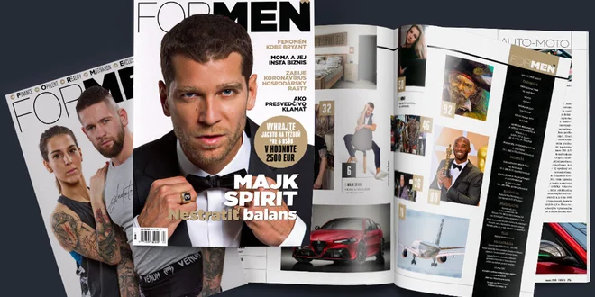Tlačené aj online predplatné mesačníka FOR MEN