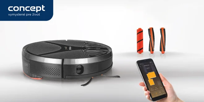 Robotický vysávač 2 v 1 VR2110 Concept RoboCross