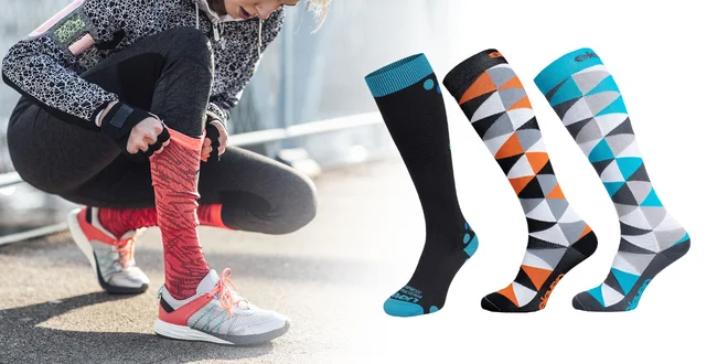 Športové kompresné podkolienky Eleven