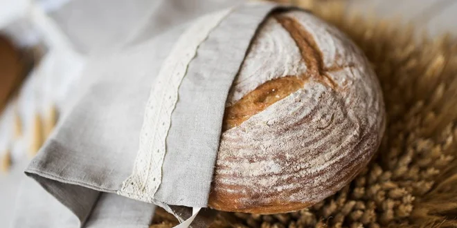 Praktické a ekologické vrecká na chlieb z ľanu