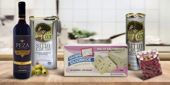 Lahôdky z Kréty: olivový olej, víno či chalva