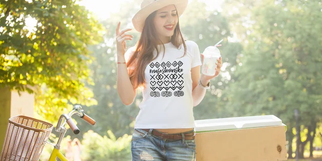 Dámske a pánske tričká #naseslovenske