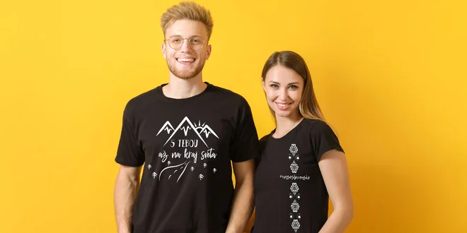 Dámske a pánske tričká #naseslovenske