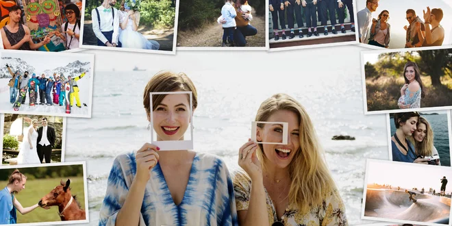 Originálny fotoobraz v štýle koláže s vlastnou fotografiou