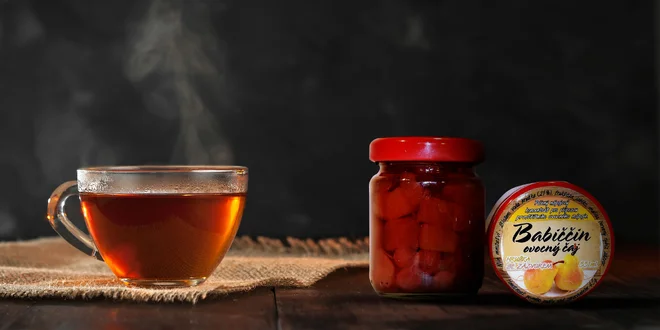 Balenia pečených ovocných čajov